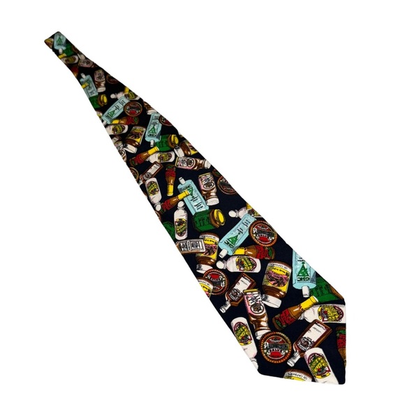 JR Watkins Colorful Patterned Men's Tie - Picture 1 of 5